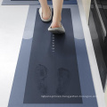 Kitchen Water Absorbent Rug Set Rubber Door Mats